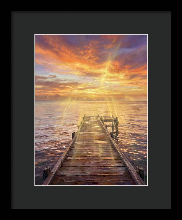 Sunset Over Pier