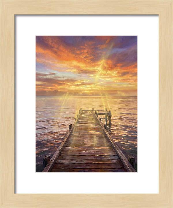 Sunset Over Pier