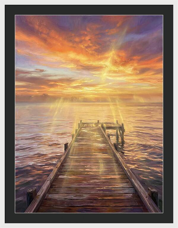 Sunset Over Pier