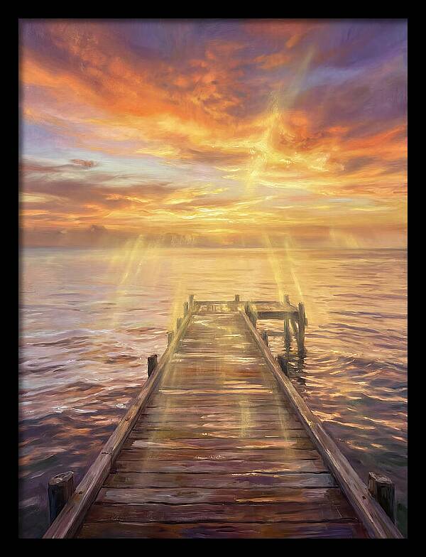 Sunset Over Pier