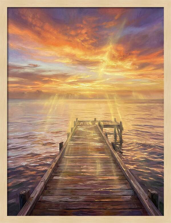 Sunset Over Pier