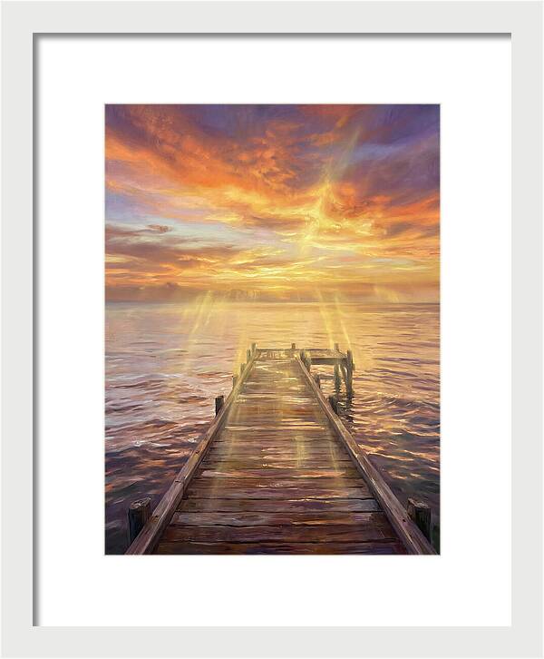 Sunset Over Pier