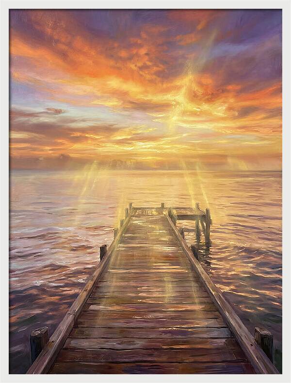 Sunset Over Pier
