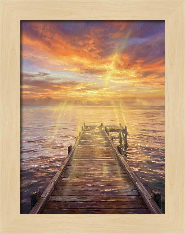 Sunset Over Pier