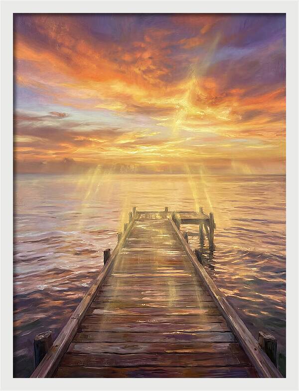 Sunset Over Pier