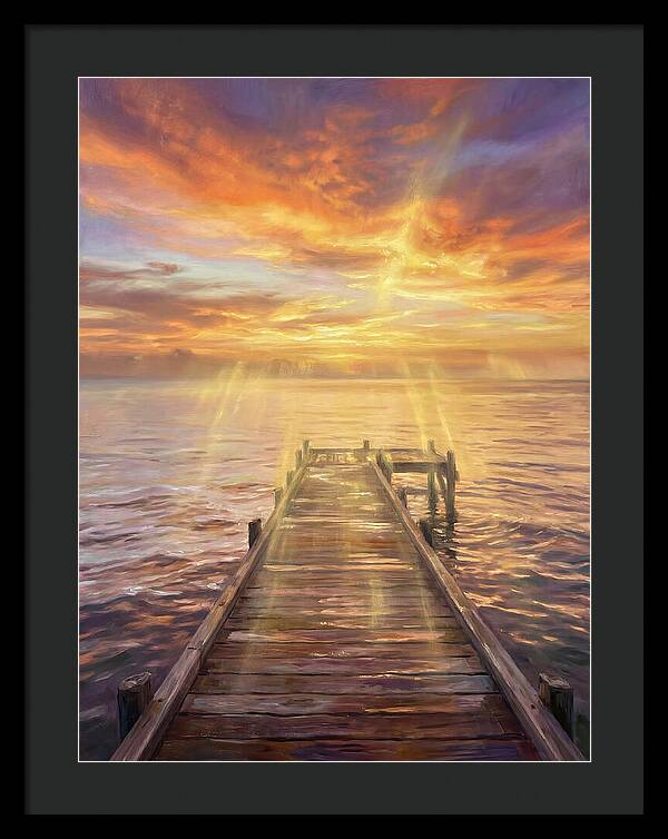 Sunset Over Pier