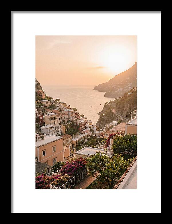 Sunset Over Positano
