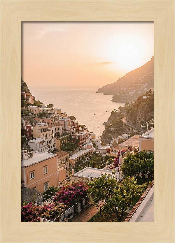 Sunset Over Positano