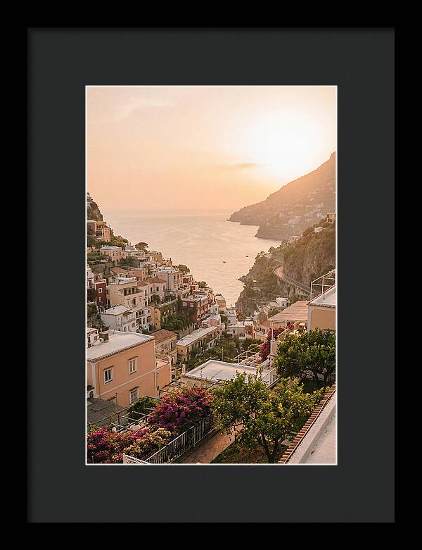 Sunset Over Positano