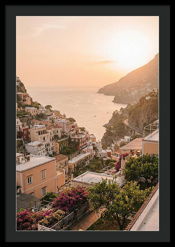 Sunset Over Positano