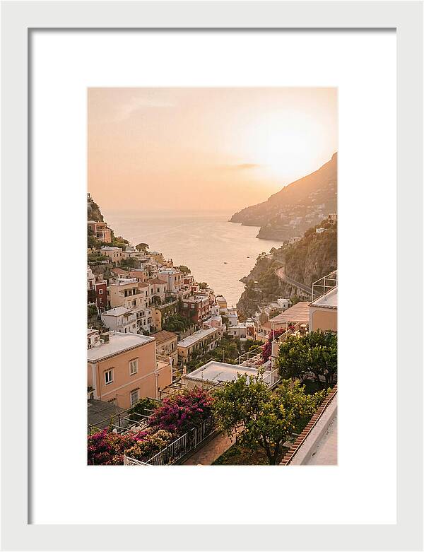 Sunset Over Positano