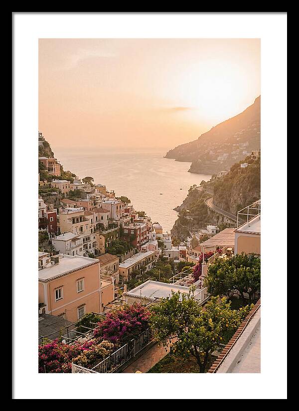 Sunset Over Positano