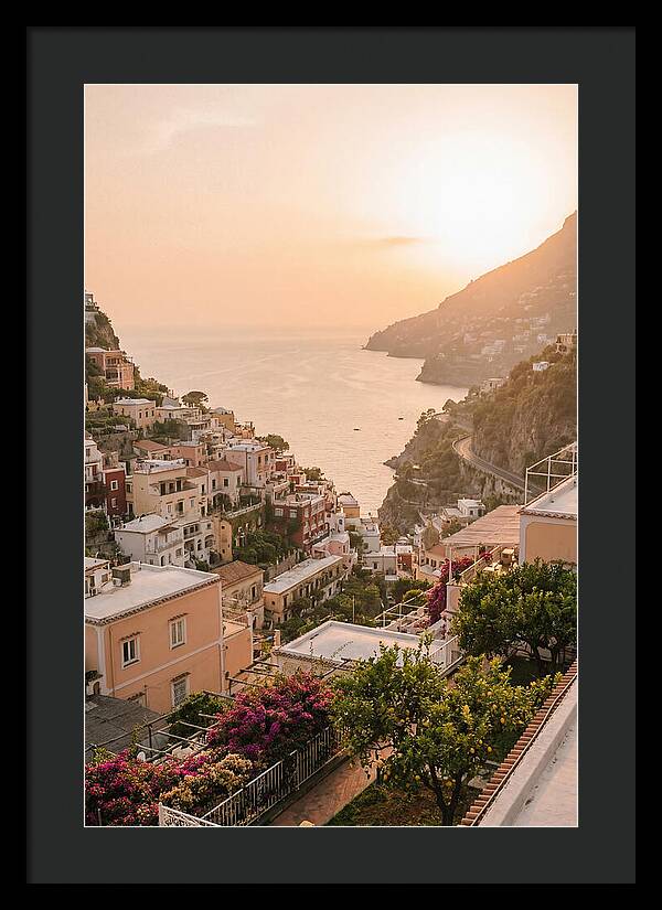 Sunset Over Positano