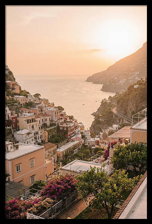 Sunset Over Positano