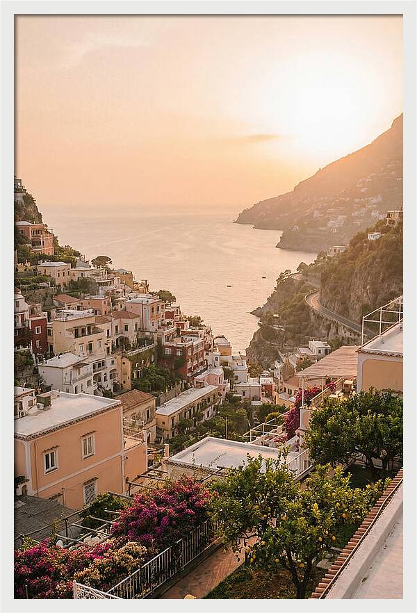 Sunset Over Positano