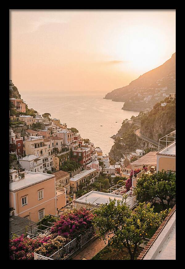 Sunset Over Positano