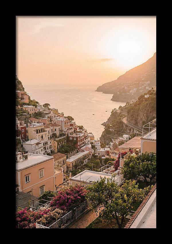 Sunset Over Positano