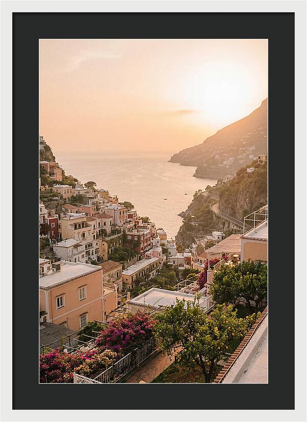 Sunset Over Positano