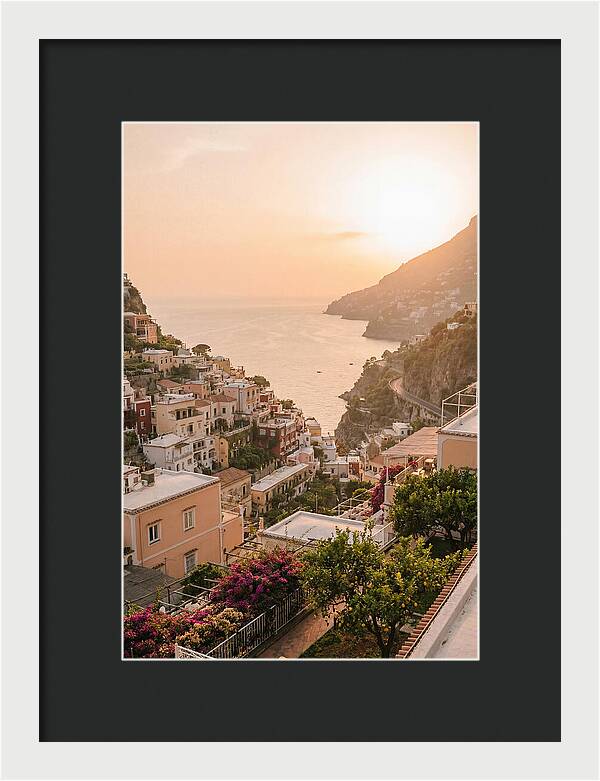 Sunset Over Positano