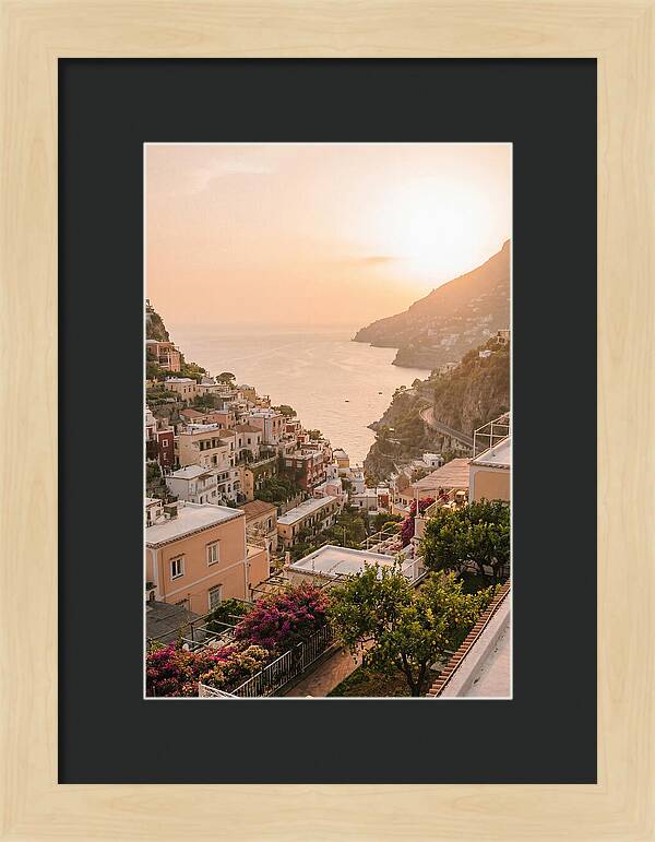 Sunset Over Positano