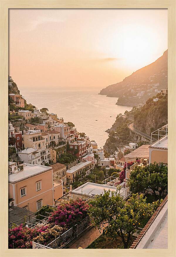 Sunset Over Positano