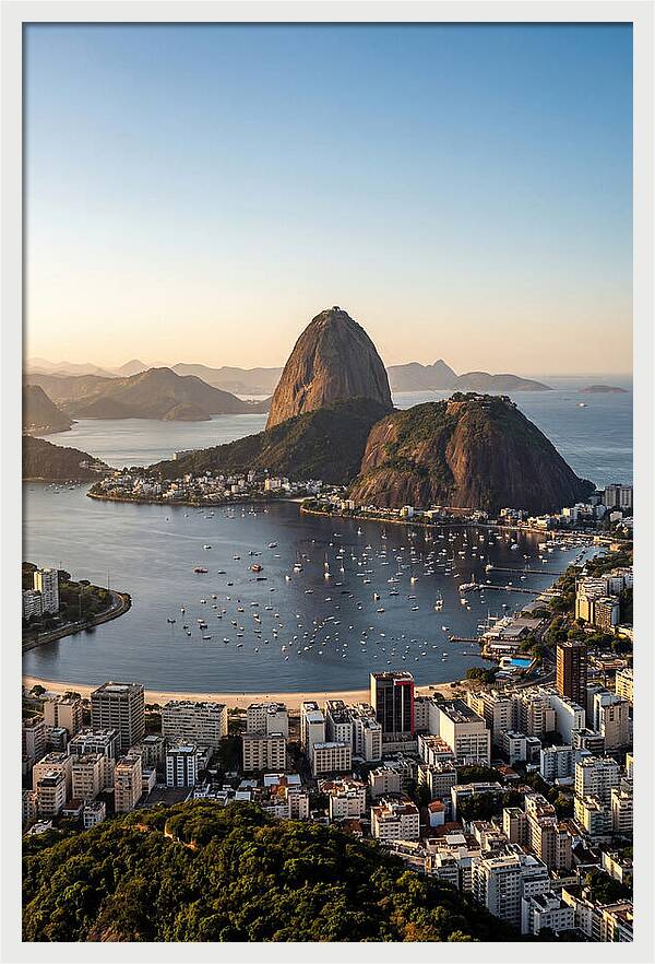 Sunset Over Sugarloaf Mountain