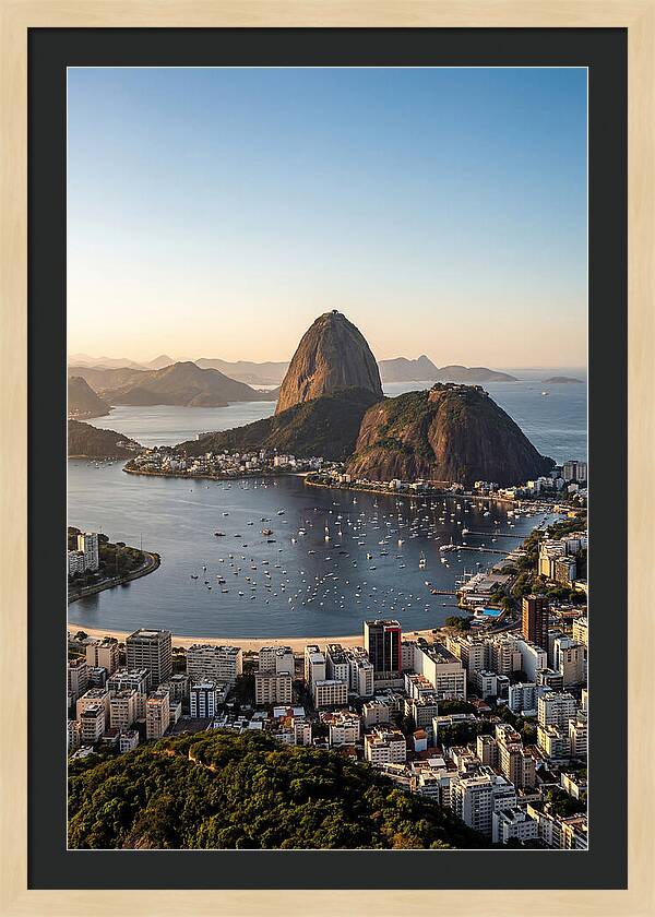 Sunset Over Sugarloaf Mountain