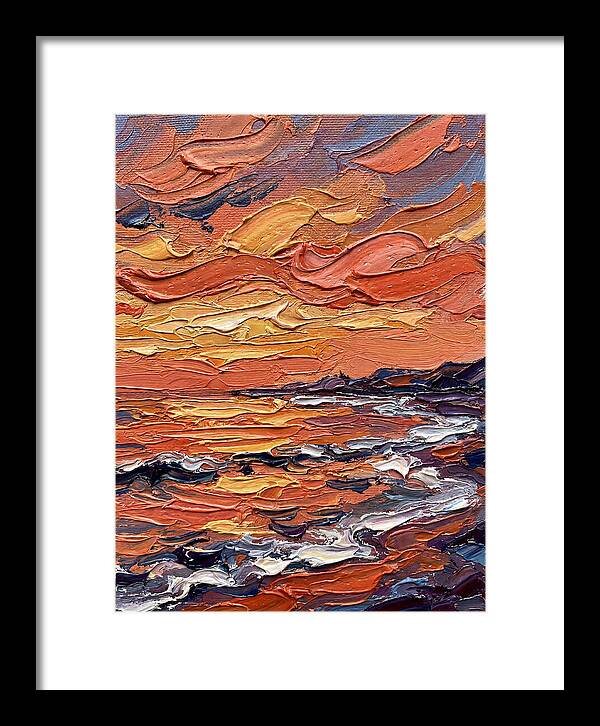 Sunset Over The Ocean