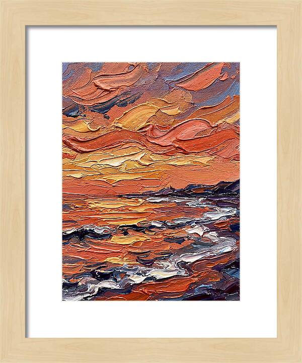 Sunset Over The Ocean