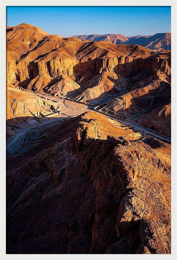 Sunset Over The Valley Of The Kings