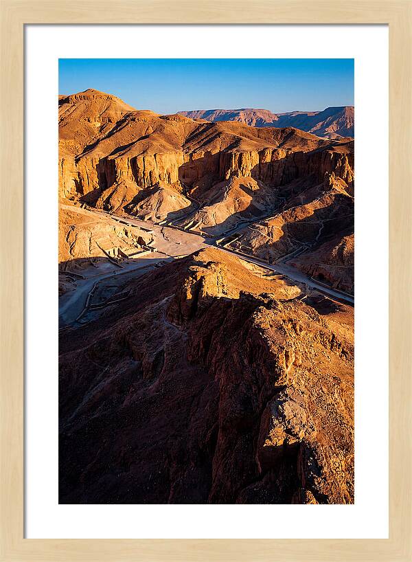 Sunset Over The Valley Of The Kings