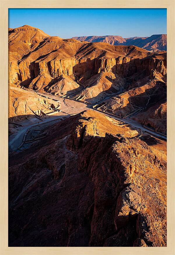 Sunset Over The Valley Of The Kings