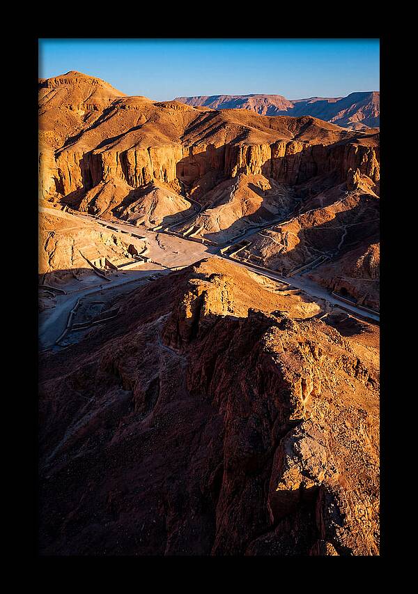 Sunset Over The Valley Of The Kings