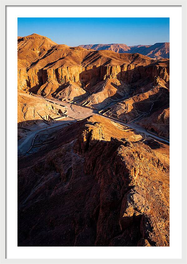 Sunset Over The Valley Of The Kings