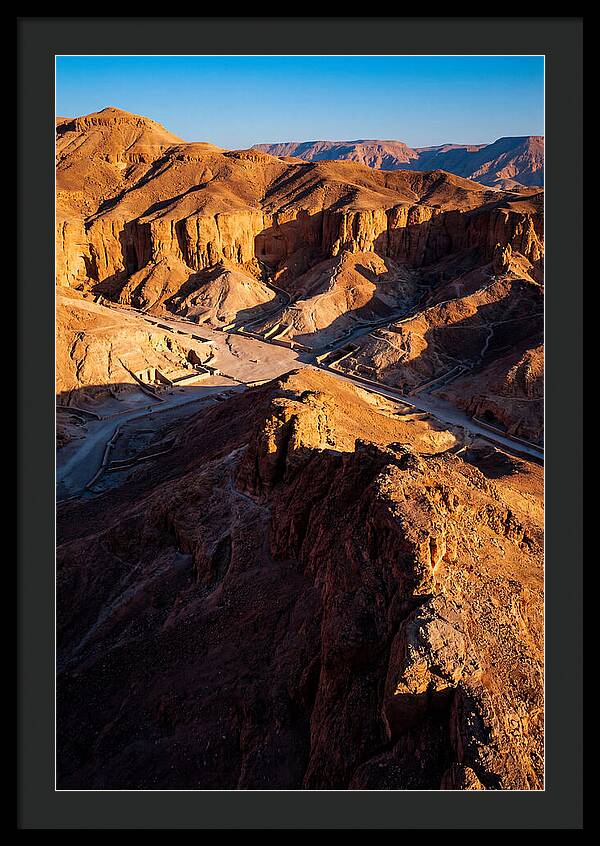 Sunset Over The Valley Of The Kings
