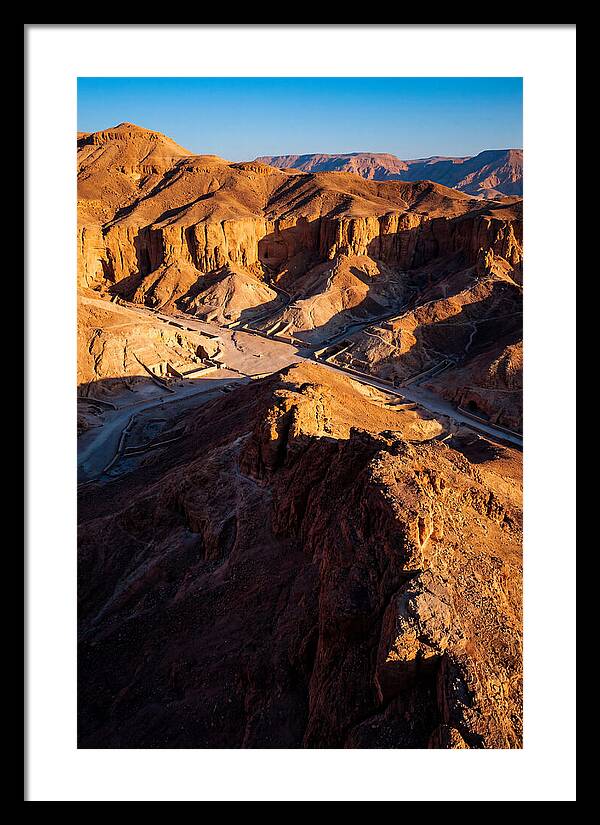 Sunset Over The Valley Of The Kings
