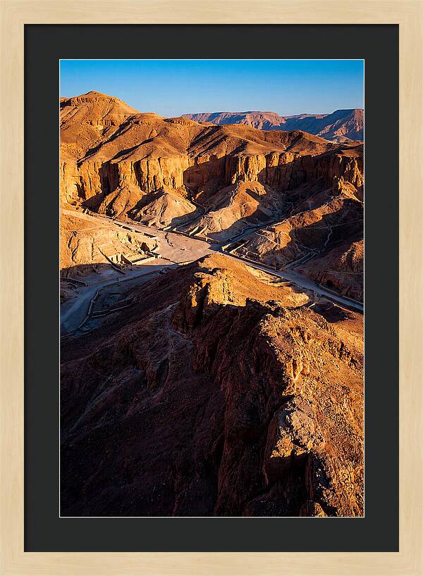 Sunset Over The Valley Of The Kings