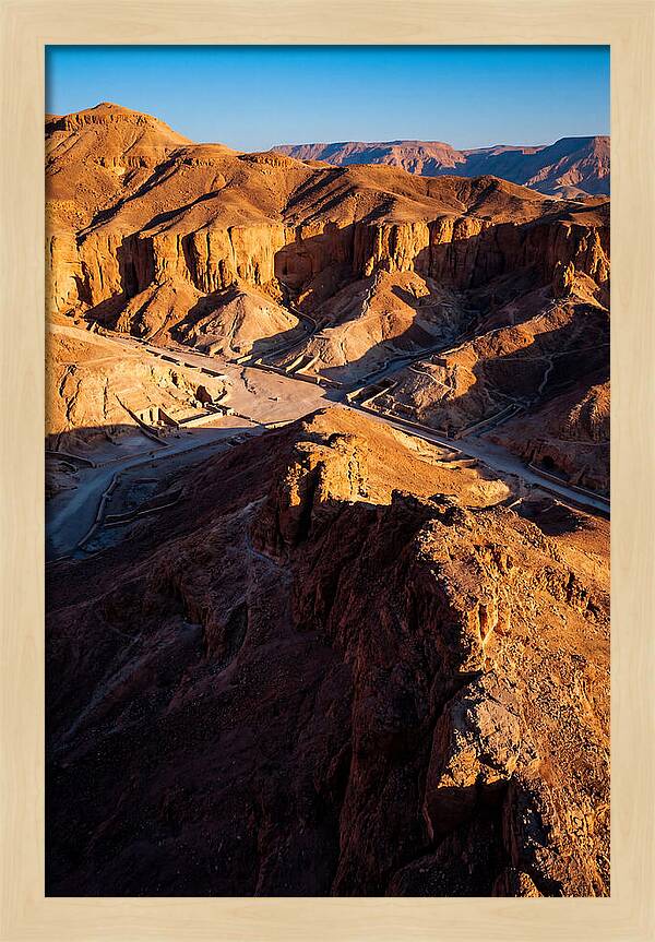 Sunset Over The Valley Of The Kings