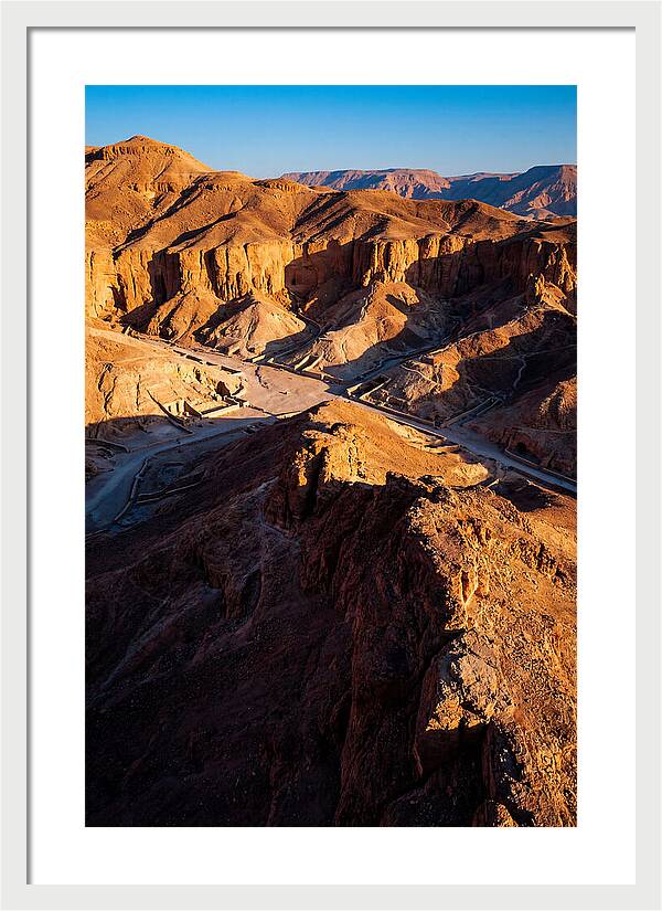 Sunset Over The Valley Of The Kings