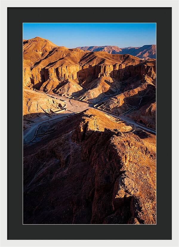Sunset Over The Valley Of The Kings
