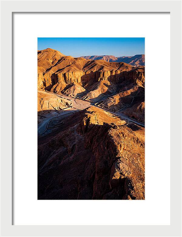 Sunset Over The Valley Of The Kings