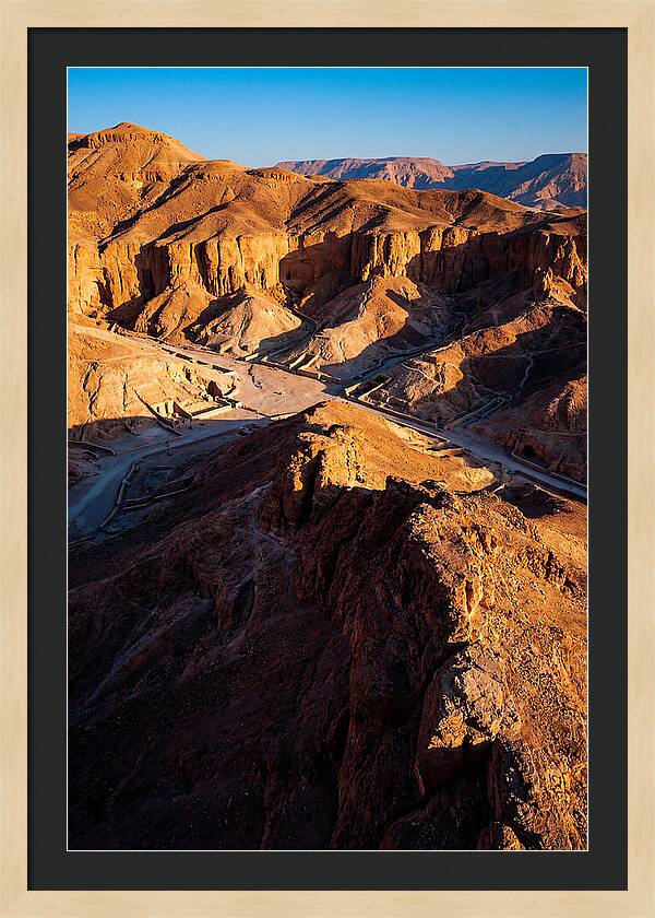Sunset Over The Valley Of The Kings