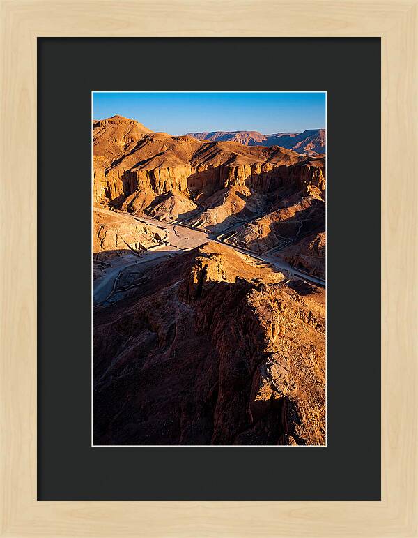Sunset Over The Valley Of The Kings