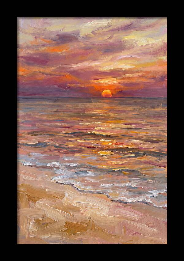 Sunset Over Tranquil Waters