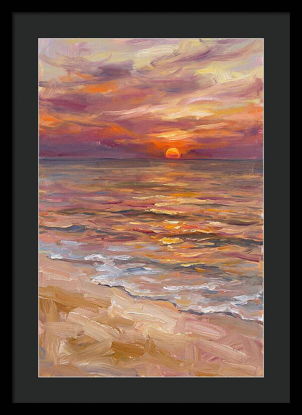 Sunset Over Tranquil Waters