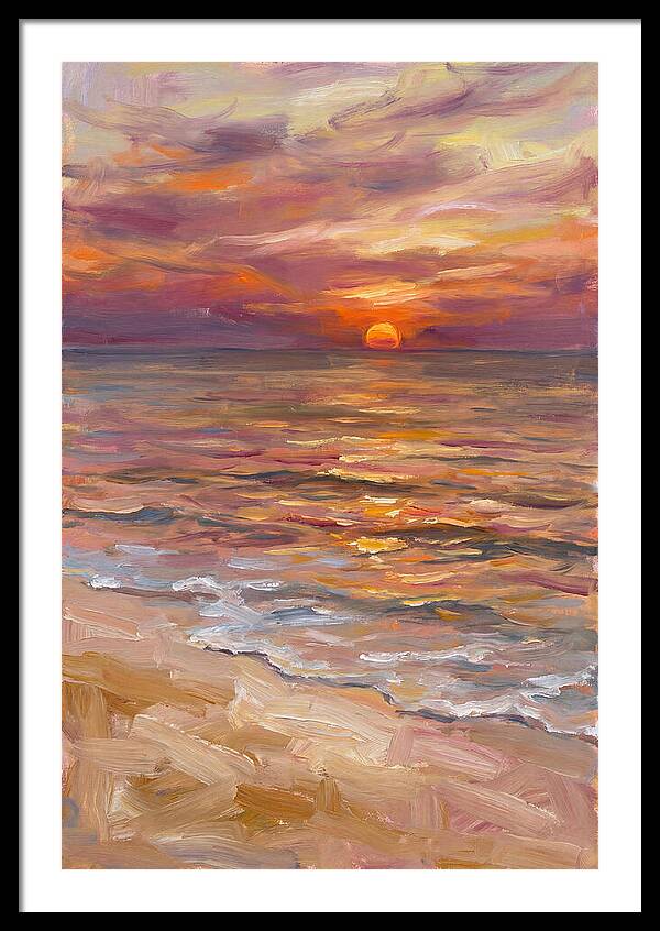 Sunset Over Tranquil Waters