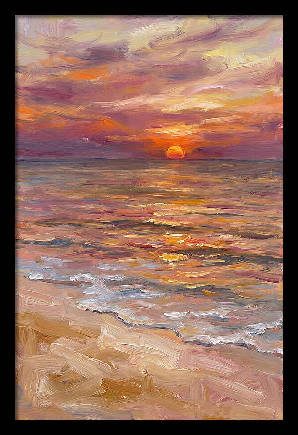 Sunset Over Tranquil Waters