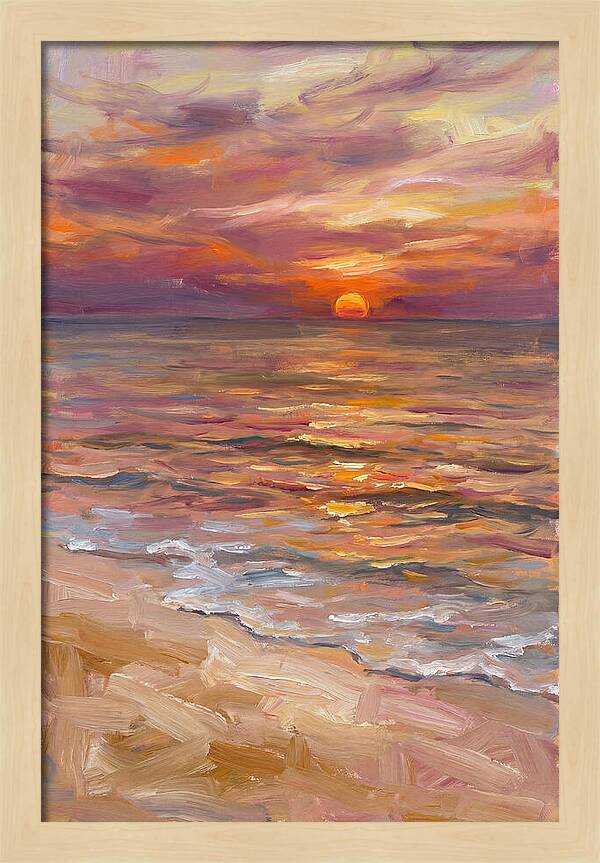 Sunset Over Tranquil Waters