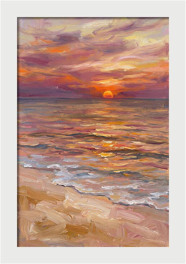 Sunset Over Tranquil Waters
