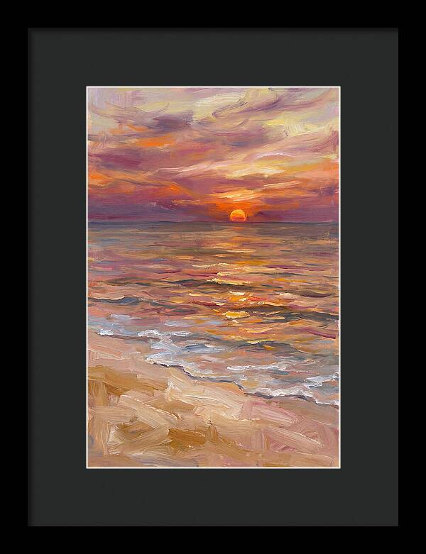 Sunset Over Tranquil Waters